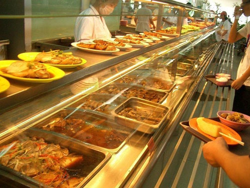 供餐現(xiàn)場(chǎng)展示